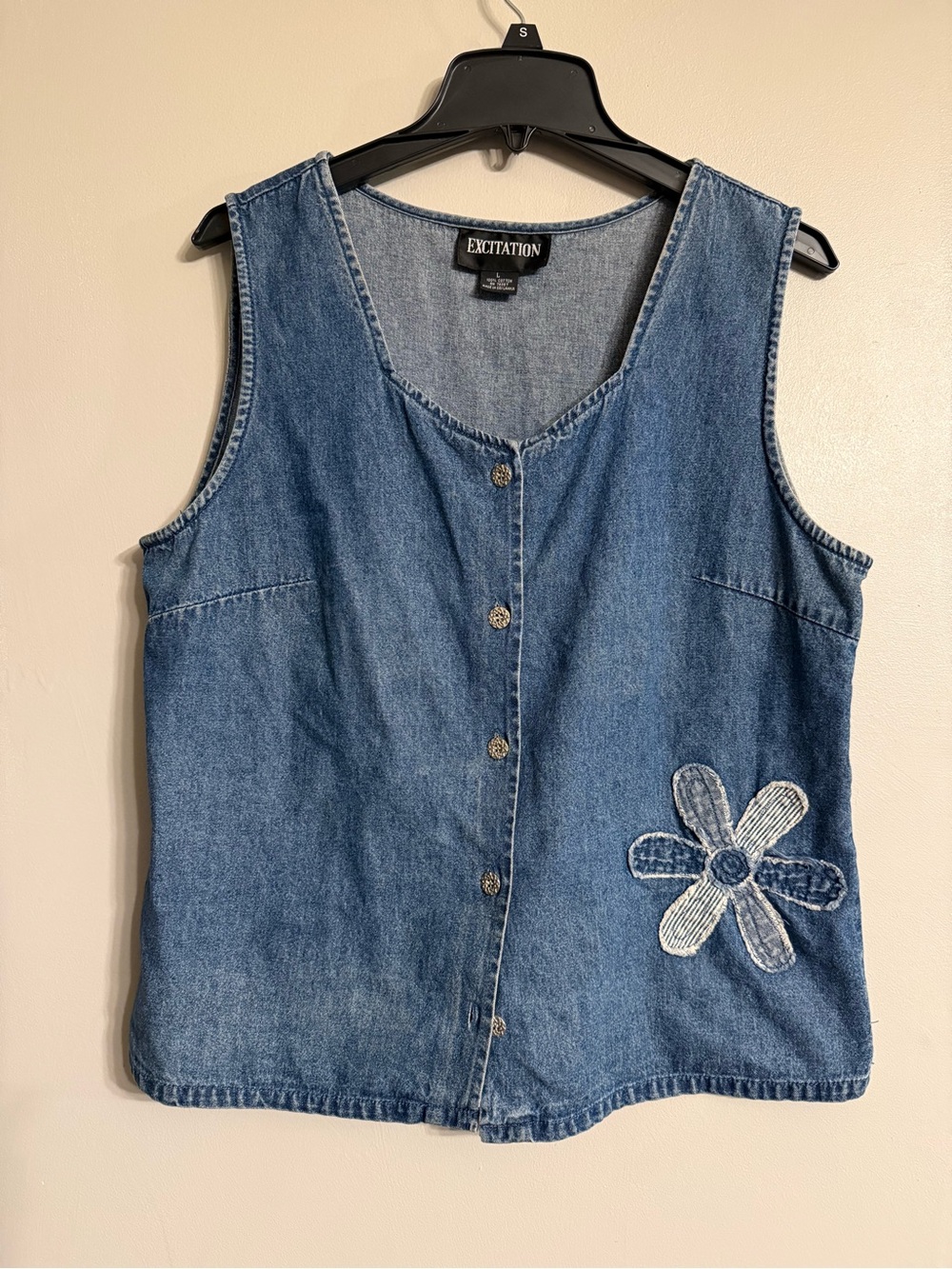 Vintage 90s Denim Vest
